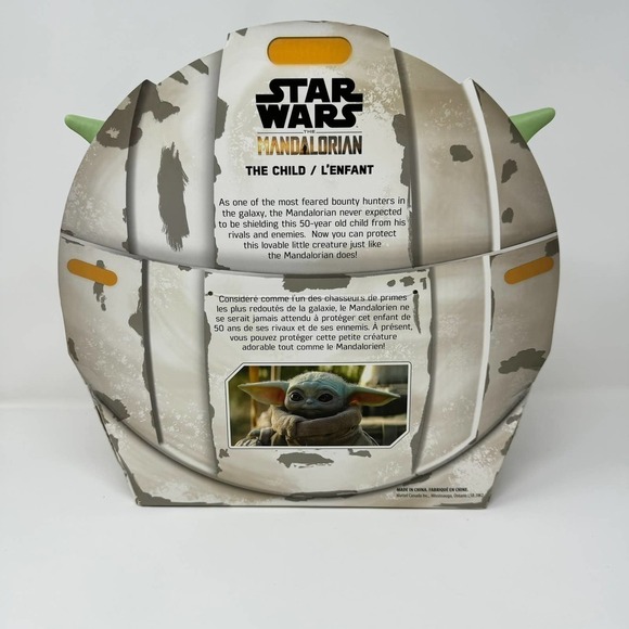 Mattel Disney Star Wars The Child Mandalorian Grogu Baby Yoda 11" Plush Doll - Picture 7 of 15